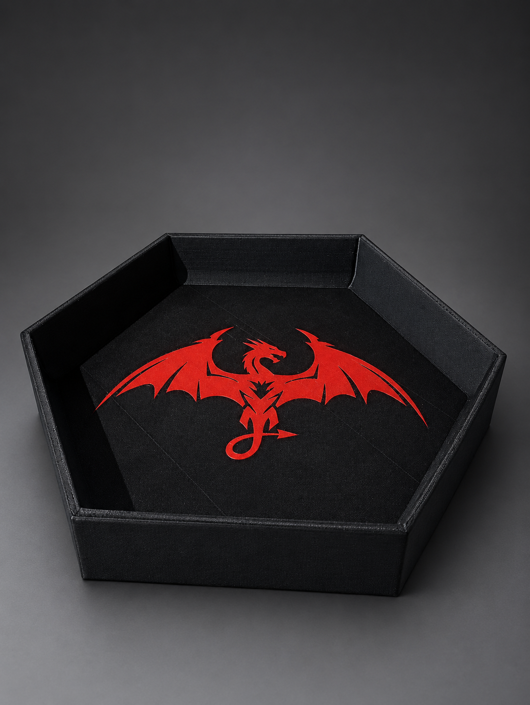 Red Dragon Dice Tray